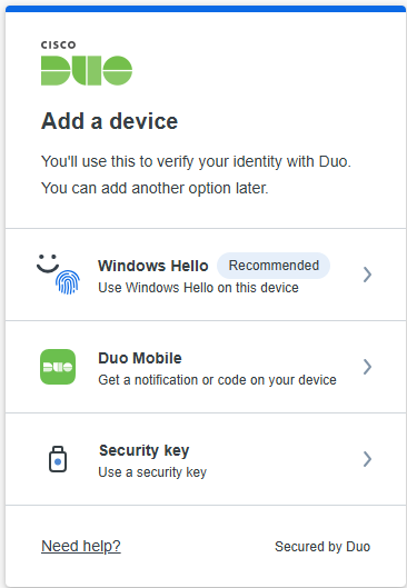 Enroll the on-site contractor by creating a password and enrolling a secondary authentication device - 4