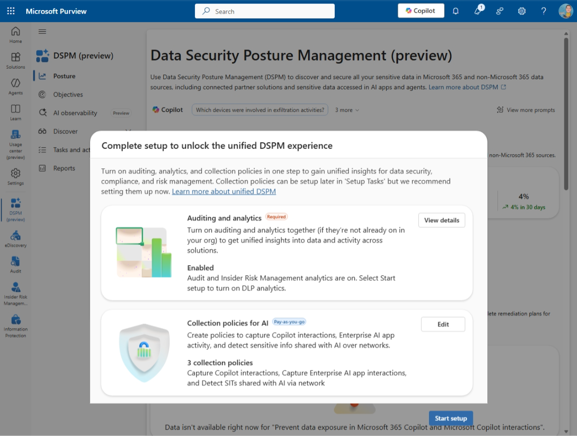 Instalează extensia de browser și înrolează dispozitive pentru DLP endpoint și recunoaștere AI 